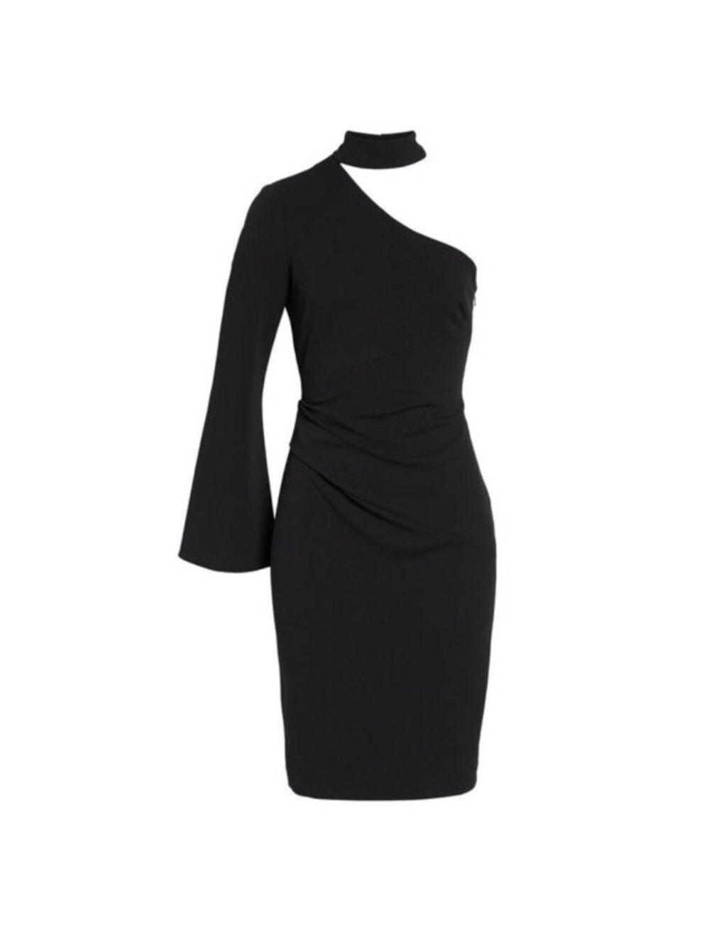 Vince Camuto Choker One-Shoulder Dress